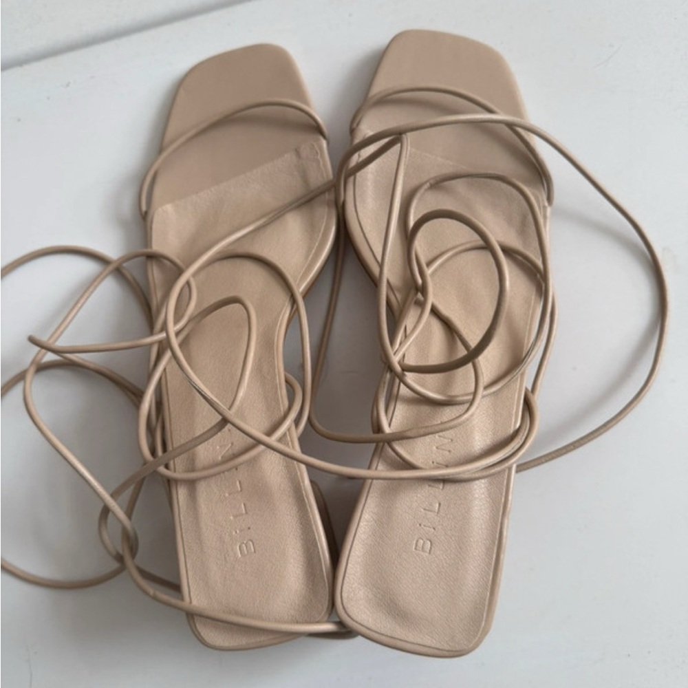 Billini Nude Strappy Sandals